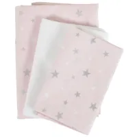 Детское постельное бельё Hugzzz Nook Stars (00822696) Хлопок/ Розовый White photo 3