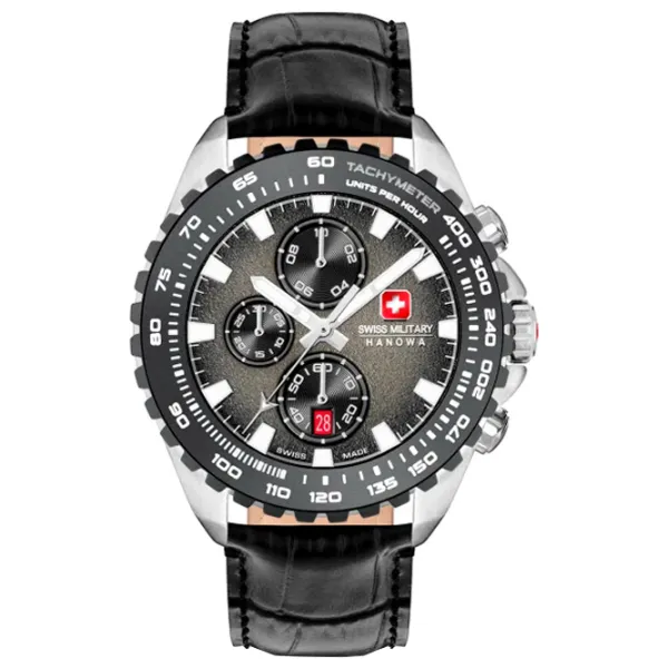 Ceas de mână pentru bărbați Swiss Military Hanowa SMWGC0001830 Cuarț / 45 mm photo 1 Ceas de mână pentru bărbați Swiss Military Hanowa SMWGC0001830 Cuarț / 45 mm photo 1