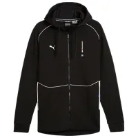 Толстовка для мужчин Puma Bmw Mms Hooded Sweat Jacket  Прямой / Черный