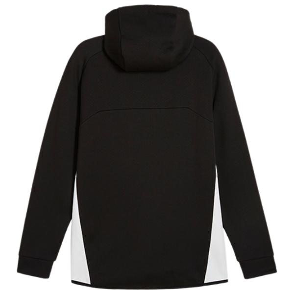 Hanorac pentru bărbați Puma Bmw Mms Hooded Sweat Jacket  Drept / Black photo 3 Hanorac pentru bărbați Puma Bmw Mms Hooded Sweat Jacket  Drept / Black photo 3