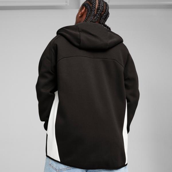 Hanorac pentru bărbați Puma Bmw Mms Hooded Sweat Jacket  Drept / Black photo 7