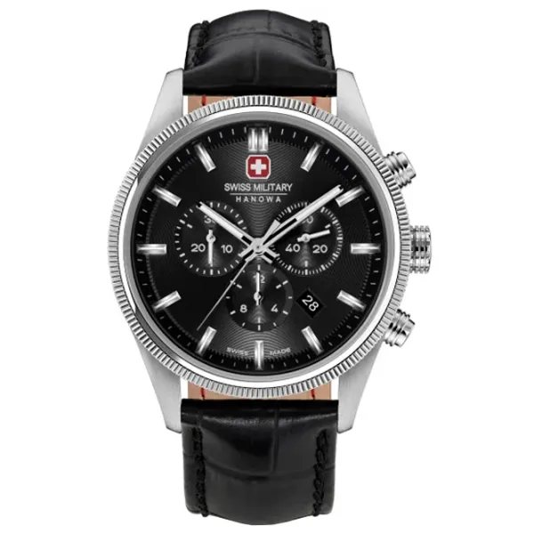 Ceas de mână pentru bărbați Swiss Military Hanowa SMWGC0003101 Cuarț / 43 mm photo 1 Ceas de mână pentru bărbați Swiss Military Hanowa SMWGC0003101 Cuarț / 43 mm photo 1
