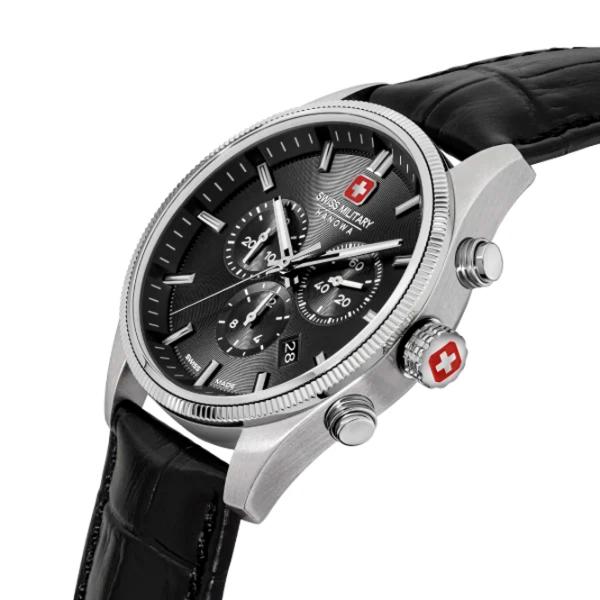 Ceas de mână pentru bărbați Swiss Military Hanowa SMWGC0003101 Cuarț / 43 mm photo 2 Ceas de mână pentru bărbați Swiss Military Hanowa SMWGC0003101 Cuarț / 43 mm photo 2