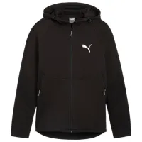 Толстовка для мужчин Puma Evostripe Full-Zip Hoodie Dk  Прямой / Черный