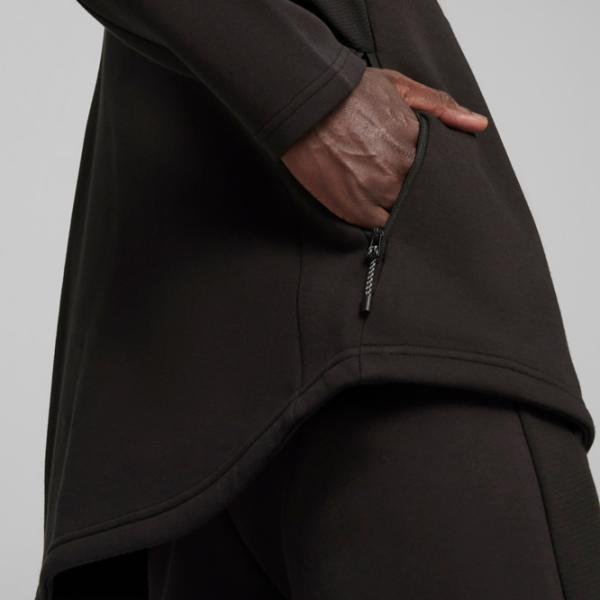 Hanorac pentru bărbați Puma Evostripe Full-Zip Hoodie Dk  Drept / Black photo 13