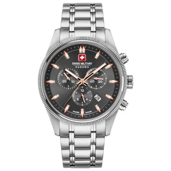 Ceas de mână pentru bărbați Swiss Military Hanowa SMWGI0003103 Cuarț / 43 mm photo 1 Ceas de mână pentru bărbați Swiss Military Hanowa SMWGI0003103 Cuarț / 43 mm photo 1