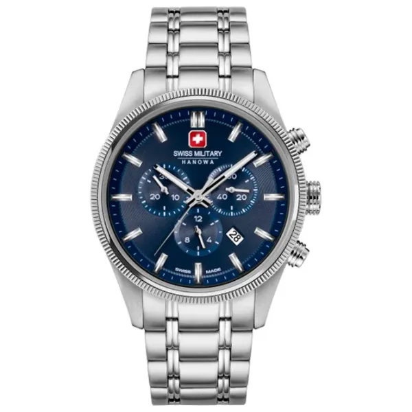 Ceas de mână pentru bărbați Swiss Military Hanowa SMWGI0003104 Cuarț / 43 mm photo 1 Ceas de mână pentru bărbați Swiss Military Hanowa SMWGI0003104 Cuarț / 43 mm photo 1