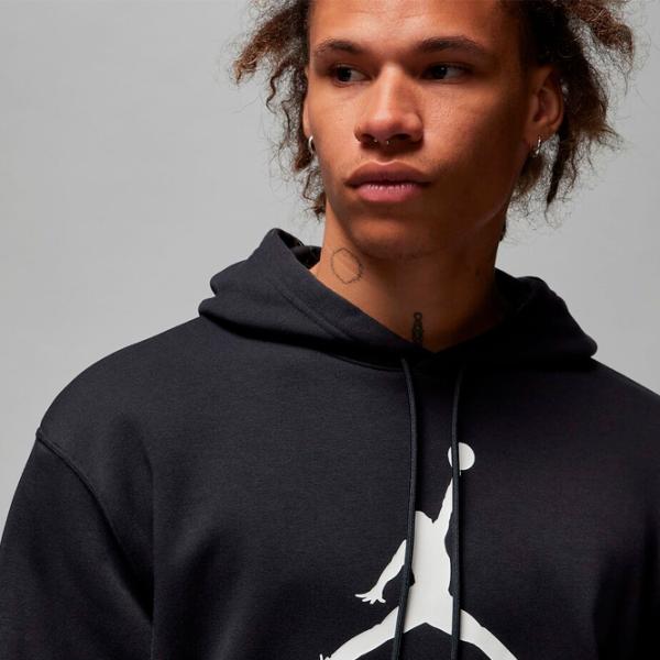 Толстовка для мужчин Jordan Ess Flc Baseline Hoodie  Прямой / Черный photo 7