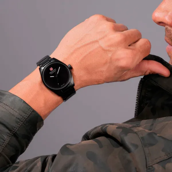 Ceas de mână pentru bărbați Swiss Military Hanowa SMWGG0003530 Cuarț / 42 mm photo 3 Ceas de mână pentru bărbați Swiss Military Hanowa SMWGG0003530 Cuarț / 42 mm photo 3