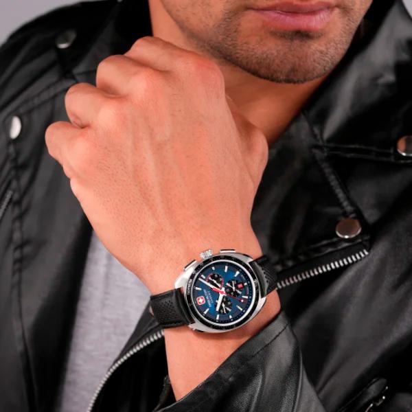 Ceas de mână pentru bărbați Swiss Military Hanowa SMWGC0003301 Cuarț / 41 mm photo 4