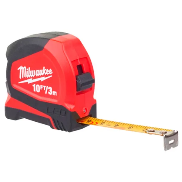 Рулетка Milwaukee 48226602 3 м / Красный photo 1