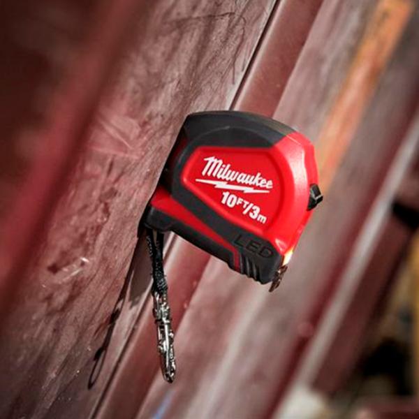 Рулетка Milwaukee 48226602 3 м / Красный photo 2