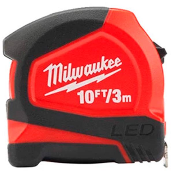 Рулетка Milwaukee 48226602 3 м / Красный photo 4