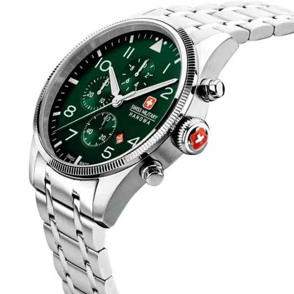 Ceas de mână pentru bărbați Swiss Military Hanowa SMWGI0000404 Cuarț / 43 mm photo 2 Ceas de mână pentru bărbați Swiss Military Hanowa SMWGI0000404 Cuarț / 43 mm photo 2