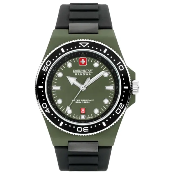 Ceas de mână pentru bărbați Swiss Military Hanowa SMWGN0001181 Cuarț / 45 mm photo 1 Ceas de mână pentru bărbați Swiss Military Hanowa SMWGN0001181 Cuarț / 45 mm photo 1