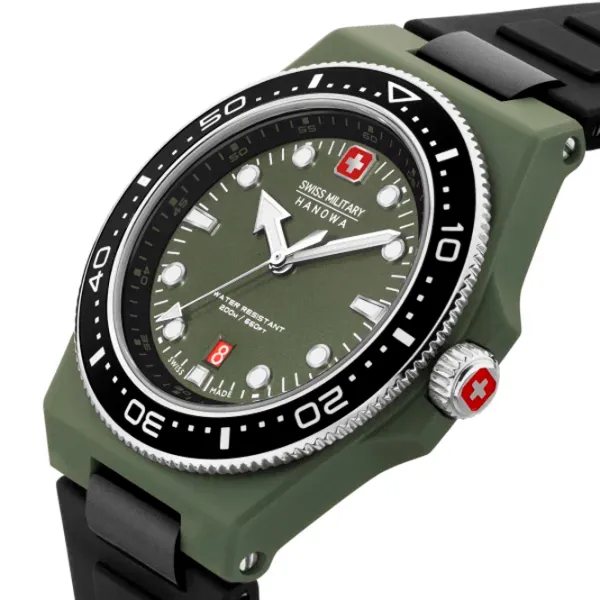 Ceas de mână pentru bărbați Swiss Military Hanowa SMWGN0001181 Cuarț / 45 mm photo 3 Ceas de mână pentru bărbați Swiss Military Hanowa SMWGN0001181 Cuarț / 45 mm photo 3