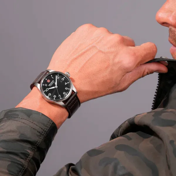 Ceas de mână pentru bărbați Swiss Military Hanowa SMWGB0000804 Cuarț / 43 mm photo 4 Ceas de mână pentru bărbați Swiss Military Hanowa SMWGB0000804 Cuarț / 43 mm photo 4