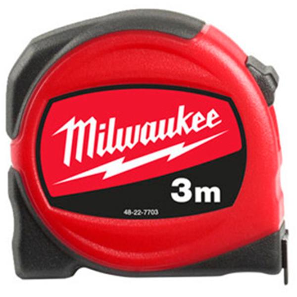 Ruletă Milwaukee slimline 3 m / Red photo 1