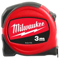 Ruletă Milwaukee slimline 3 m / Red