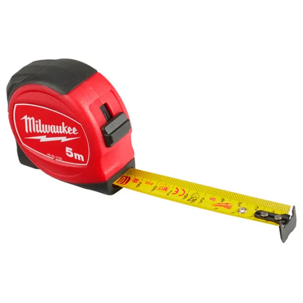 Ruletă Milwaukee slimline 5 m / Red photo 3 Ruletă Milwaukee slimline 5 m / Red photo 3