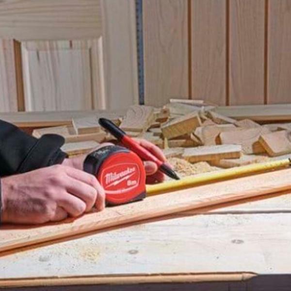 Ruletă Milwaukee slimline 8 m / Red photo 9 Ruletă Milwaukee slimline 8 m / Red photo 9