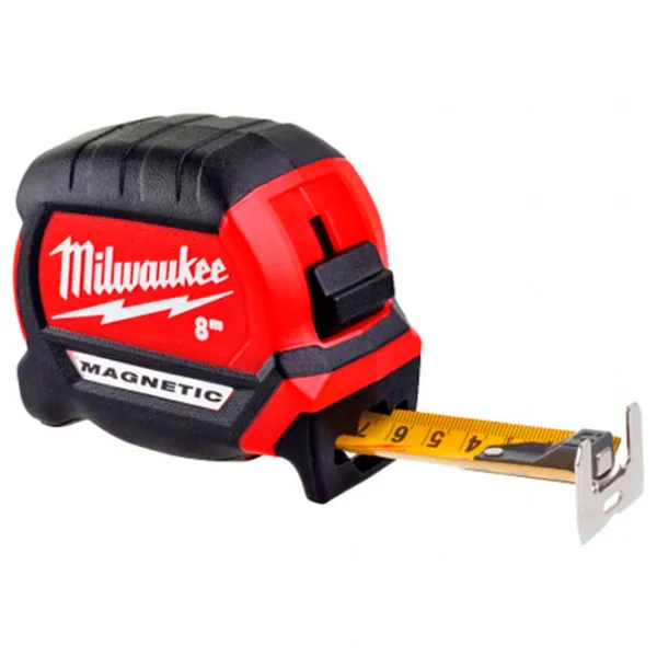 Ruletă Milwaukee GEN III 8 m / Red photo 1 Ruletă Milwaukee GEN III 8 m / Red photo 1