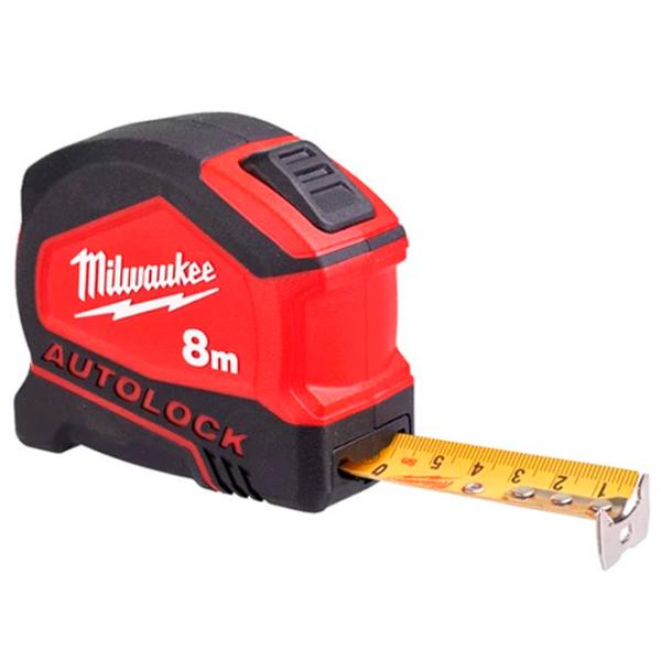 Рулетка Milwaukee 4932464664 8 м / Красный photo 1 Рулетка Milwaukee 4932464664 8 м / Красный photo 1