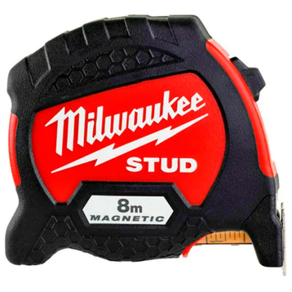 Рулетка Milwaukee STUD II 8 м / Красный photo 1 Рулетка Milwaukee STUD II 8 м / Красный photo 1