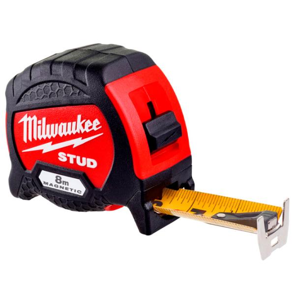 Рулетка Milwaukee STUD II 8 м / Красный photo 2 Рулетка Milwaukee STUD II 8 м / Красный photo 2
