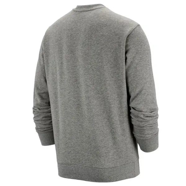 Hanorac pentru bărbați Nike Sweater Sportswear Club Crew  Drept / Gray photo 2 Hanorac pentru bărbați Nike Sweater Sportswear Club Crew  Drept / Gray photo 2