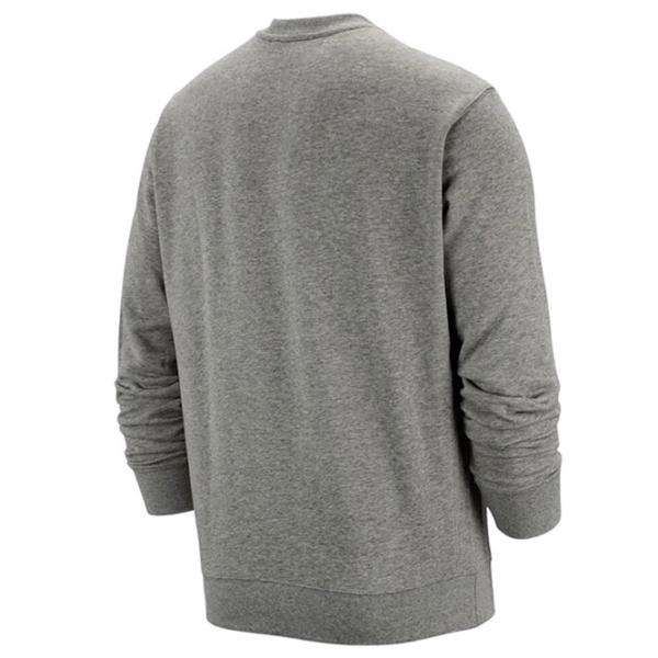 Hanorac pentru bărbați Nike Sweater Sportswear Club Crew  Drept / Gray photo 2 Hanorac pentru bărbați Nike Sweater Sportswear Club Crew  Drept / Gray photo 2