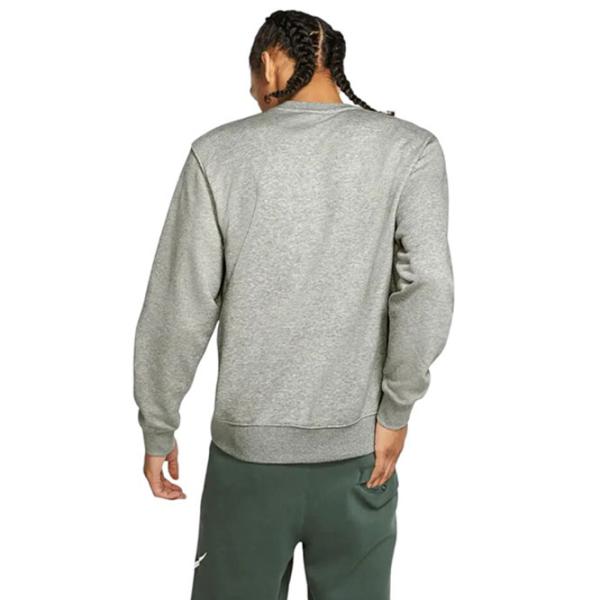 Hanorac pentru bărbați Nike Sweater Sportswear Club Crew  Drept / Gray photo 4 Hanorac pentru bărbați Nike Sweater Sportswear Club Crew  Drept / Gray photo 4