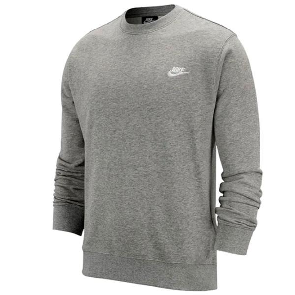 Hanorac pentru bărbați Nike Sweater Sportswear Club Crew  Drept / Gray photo 1