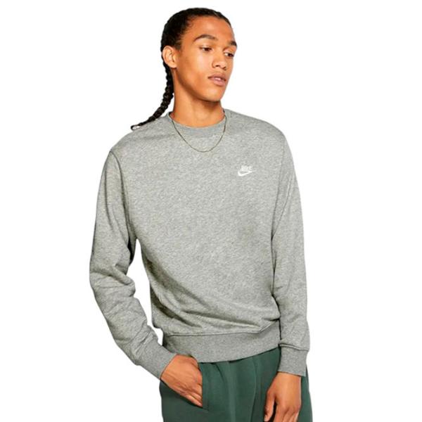 Hanorac pentru bărbați Nike Sweater Sportswear Club Crew  Drept / Gray photo 2