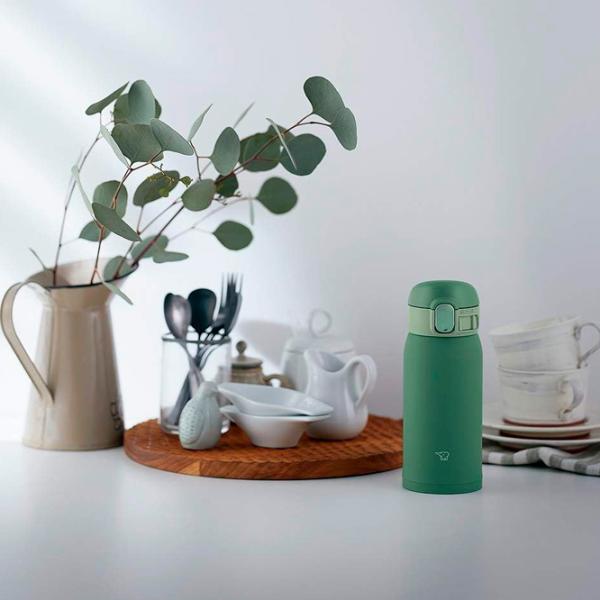 Cană termo Zojirushi Classic SM-WA36GD Green 0.36l photo 2
