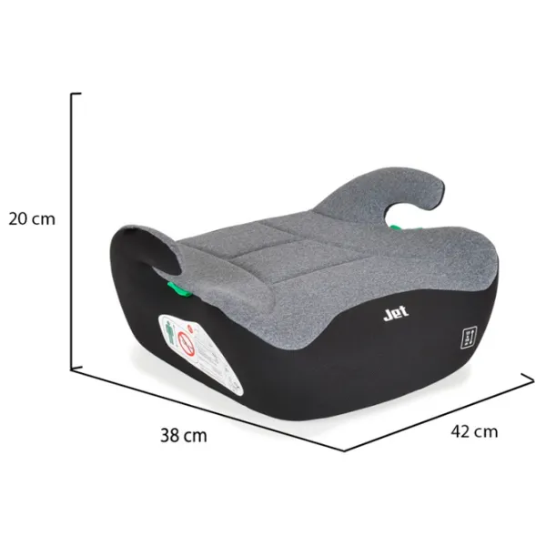 Scaun auto Moni Jet   - 12 ani / 36 kg / Gray photo 5