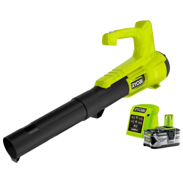 Воздуходувка Ryobi RY18BLA-140  / Зеленый photo 1