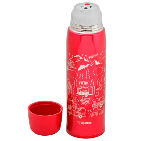 Термос Zojirushi Classic SJ-JS08RA Красный 0.8л photo 6