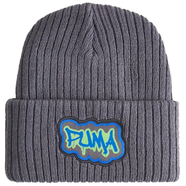 Шапка для мальчиков Puma Comic Beanie Galactic  Серый / Зима photo 1