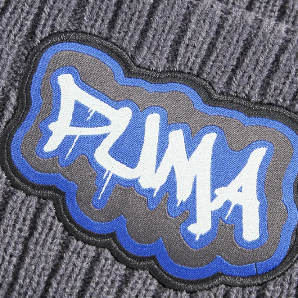 Шапка для мальчиков Puma Comic Beanie Galactic  Серый / Зима photo 3