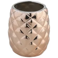 Pahar pentru periuțe de dinți Axentia Lindos 129151  Dolomit / Cooper / Pe masă