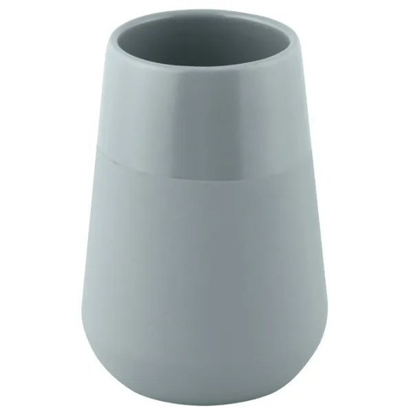 Pahar pentru periuțe de dinți Axentia Nevada 128587 Ceramică / Blue / Pe masă photo 1
