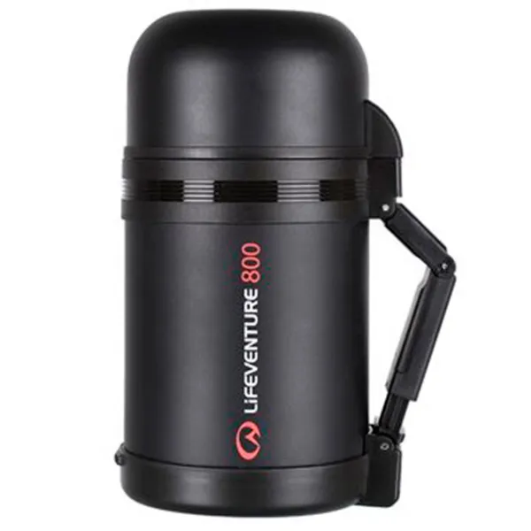 Термос Lifeventure Classic Wide Mouth Flask Черный 0.8л photo 1