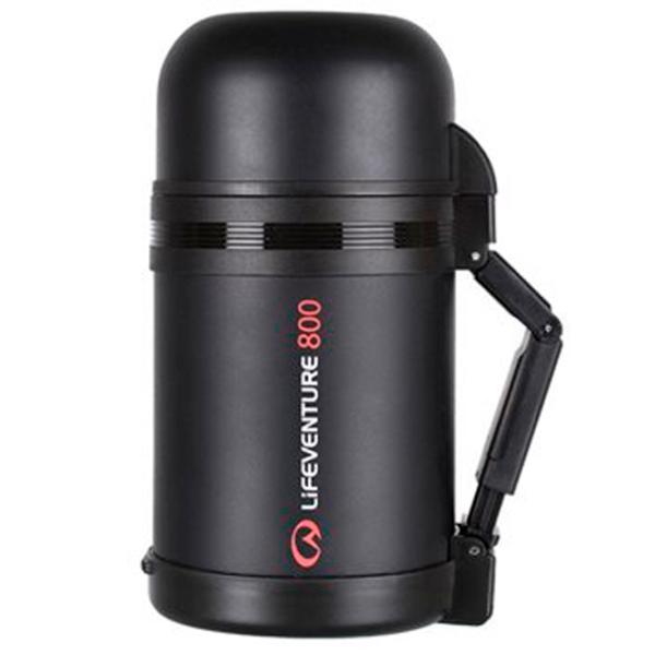 Термос Lifeventure Classic Wide Mouth Flask Черный 0.8л photo 1