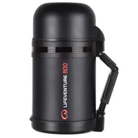 Термос Lifeventure Classic Wide Mouth Flask Черный 0.8л
