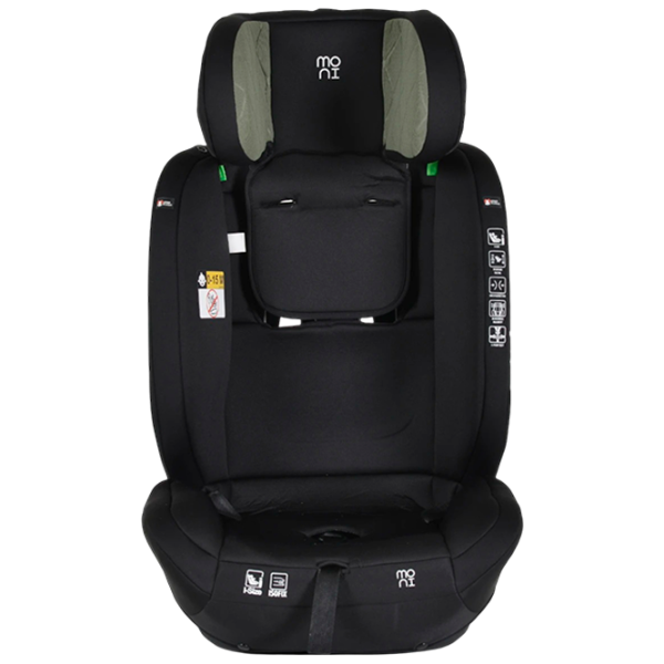 Детское автокресло Moni Isafe  1 год - 12 лет / 36 кг / Зеленый photo 4 Детское автокресло Moni Isafe  1 год - 12 лет / 36 кг / Зеленый photo 4