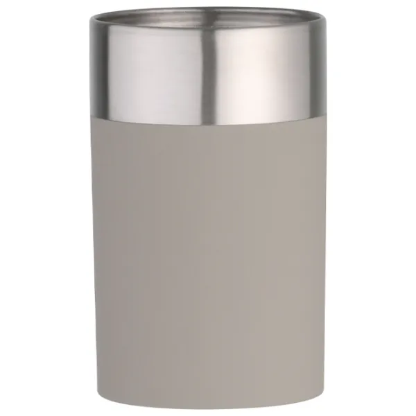 Pahar pentru periuțe de dinți Testrut 126787  Metal / Gray / Pe masă photo 1 Pahar pentru periuțe de dinți Testrut 126787  Metal / Gray / Pe masă photo 1