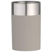 Pahar pentru periuțe de dinți Testrut 126787  Metal / Gray / Pe masă