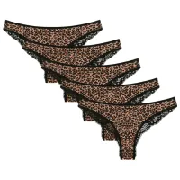 Chiloți pentru femei Donella 963201  XL / Leopard / Braziliano