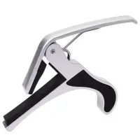 Гитарный каподастр Hebikuo BDJ-001 SL  Серебряный / Металл